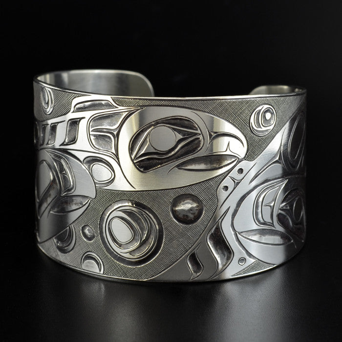Transformation in Progress - Silver Bracelet