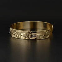 Wolf Family - 14k Gold Bracelet