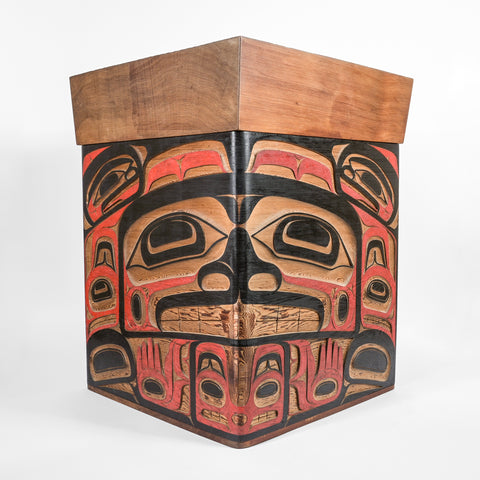 Beaver and Eagle - Bentwood Box