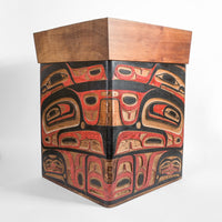 Beaver and Eagle - Bentwood Box