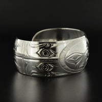Sockeye Moon - Silver Bracelet