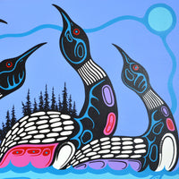 In Honour to all Water Clans - Acrylic on Canvas
