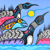 In Honour to all Water Clans - Acrylic on Canvas