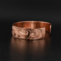 Wolf - Copper Bracelet