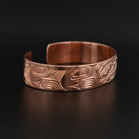 Wolf - Copper Bracelet