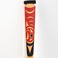 Eagle and Salmon - Yellow Cedar Paddle