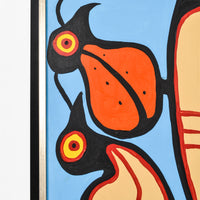 Untitled (Beaver Family) - Acrylic on Canvas