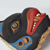 Old Bear Chief - Red Cedar Mask