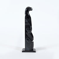 Eagle and Raven - Argillite Pole