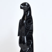 Eagle and Raven - Argillite Pole