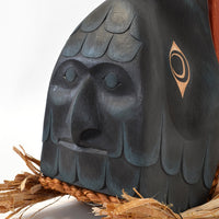Gaax' (Raven) - Articulated Red Cedar Mask