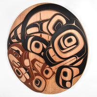 Porcupine Hunter - Red Cedar Panel