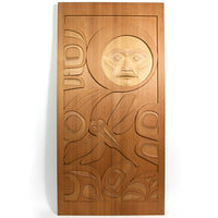 Bear, Frog, Moon - Red Cedar Panels