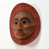 Moon - Red Cedar Mask