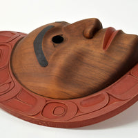 Moon - Red Cedar Mask