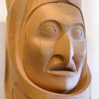 Txa'msem Brings Fire - Red Cedar Totem Pole