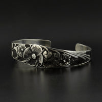 Fireweed - Silver Bracelet with Oxidization