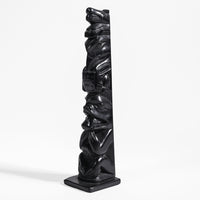 Bear, Raven, Beaver - Argillite Pole