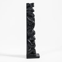 Bear, Raven, Beaver - Argillite Pole