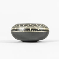 Weaving - Hand Carved Ceramic Bowl