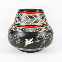 Hummingbird - Hand Carved Pottery