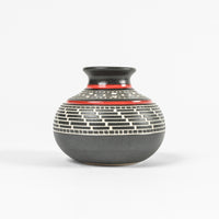 Weaving - Hand Carved Ceramic Vase