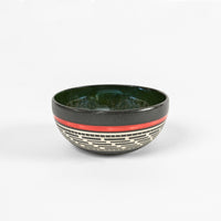 Weaving - Hand Carved Ceramic Bowl