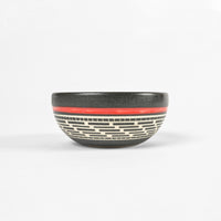 Weaving - Hand Carved Ceramic Bowl