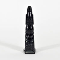Eagle and Whale - Argillite Pole