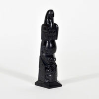 Eagle and Whale - Argillite Pole