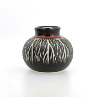 Roots - Hand Carved Ceramic Vase