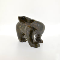 Walking Bear - Stone Sculpture