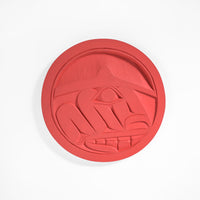 Red Moon - Red Cedar Panel