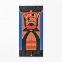 Untitled (Canoe) - Red Cedar Panel
