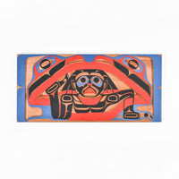 Doug C Frog Man Legend - Red Cedar Panel