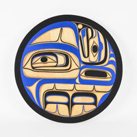 Wolf Moon - Yellow Cedar Panel