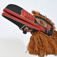 Cannibal Raven - Red Cedar Mask