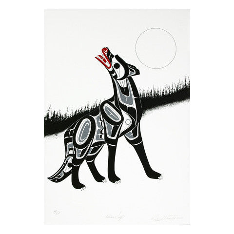 Timber Wolf - Limited Edition Print – Lattimer Gallery