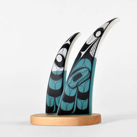 Sail Away - Basswood Sculpture