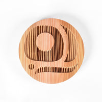 Salmon Egg - Red Cedar Panel