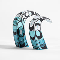 Wave Form - Basswood Sculpture