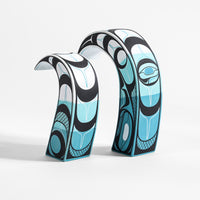 Wave Form - Basswood Sculpture