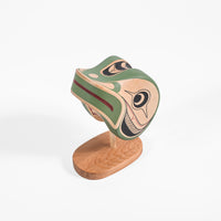 Frog - Basswood Maskette