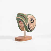 Frog - Basswood Maskette