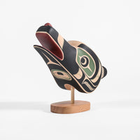 Wolf - Basswood Maskette