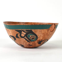 Play Time - Turned Maple Burl Bowl