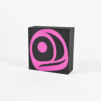 Salmon Egg - Acrylic on Wood