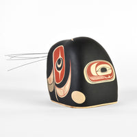 Seal - Basswood Sculpture