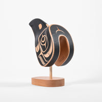 Raven - Basswood Maskette