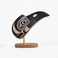 Raven - Basswood Sculpture
